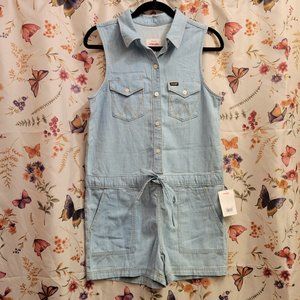 Wrangler Denim Short Overalls